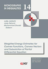 Weighted Energy Estimates for Convex Functions, Convex Vectors and Subsolution of Partial Differential Equation